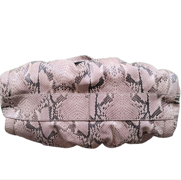 Cole Haan Snake Print Satchel - Picture 5 of 8